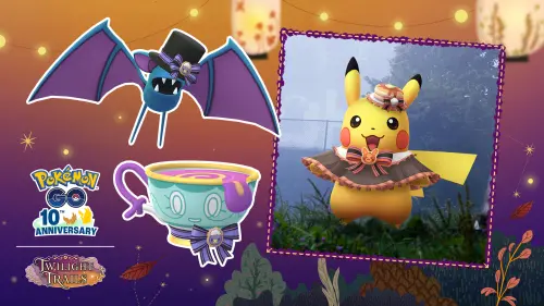 《Pokémon GO》萬聖節活動10/27開跑！扮裝皮卡丘、來悲茶首登場