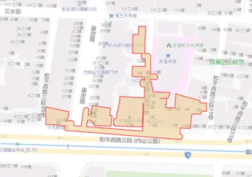 ▲台北市10月7日停水範圍。（圖／自來水公司water.gov.tw）