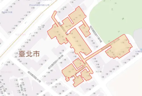 ▲台北市10月7日停水範圍。（圖／自來水公司water.gov.tw）