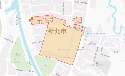 ▲新北市10月7日停水範圍。（圖／自來水公司water.gov.tw）