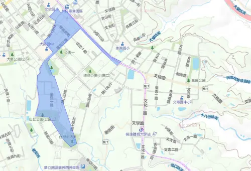▲桃園市10月7日停水範圍。（圖／自來水公司water.gov.tw）