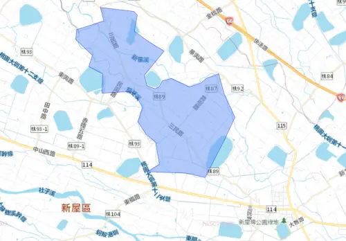▲桃園市10月7日停水範圍。（圖／自來水公司water.gov.tw）