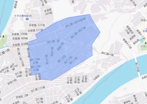 ▲台中市10月7日停水範圍。（圖／自來水公司water.gov.tw）