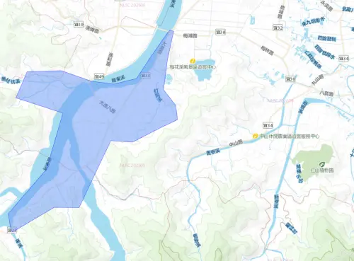 ▲宜蘭縣10月7日停水範圍。（圖／自來水公司water.gov.tw）