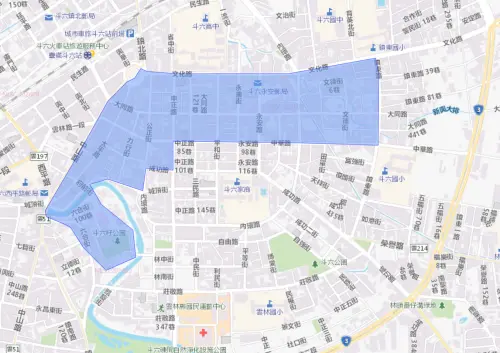 ▲雲林縣10月7日停水範圍。（圖／自來水公司water.gov.tw）