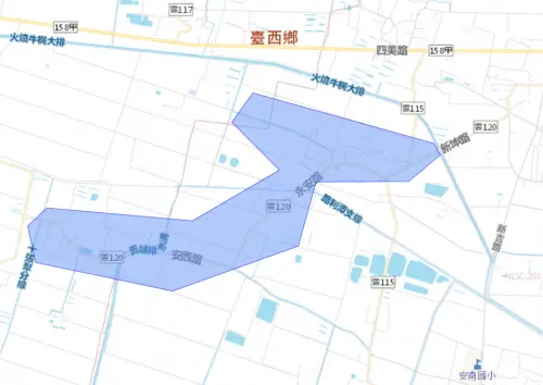 ▲雲林縣10月7日停水範圍。（圖／自來水公司water.gov.tw）