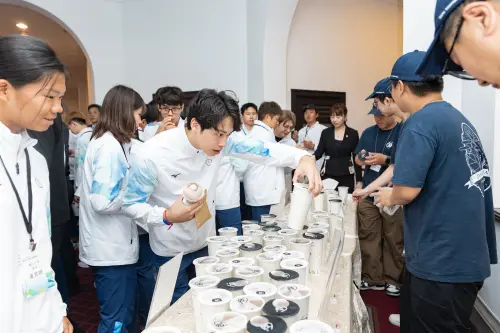 ▲總統賴清德今在總統府內接見名古屋亞運代表團。（圖／總統府提供）