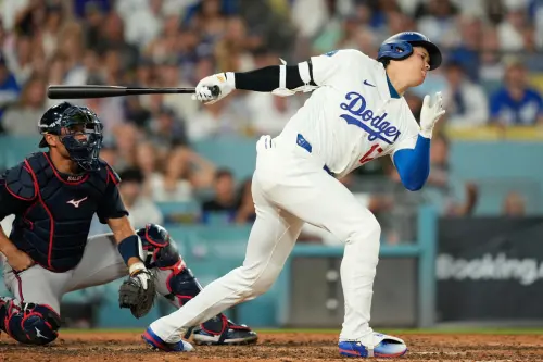 大谷翔平在道奇首度改打第五棒！遭捕手妨礙打擊　怒吼向主審抗議