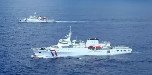 海巡大動作！嘉義艦、澎湖艦聯合遠航帛琉　最新任務曝光
