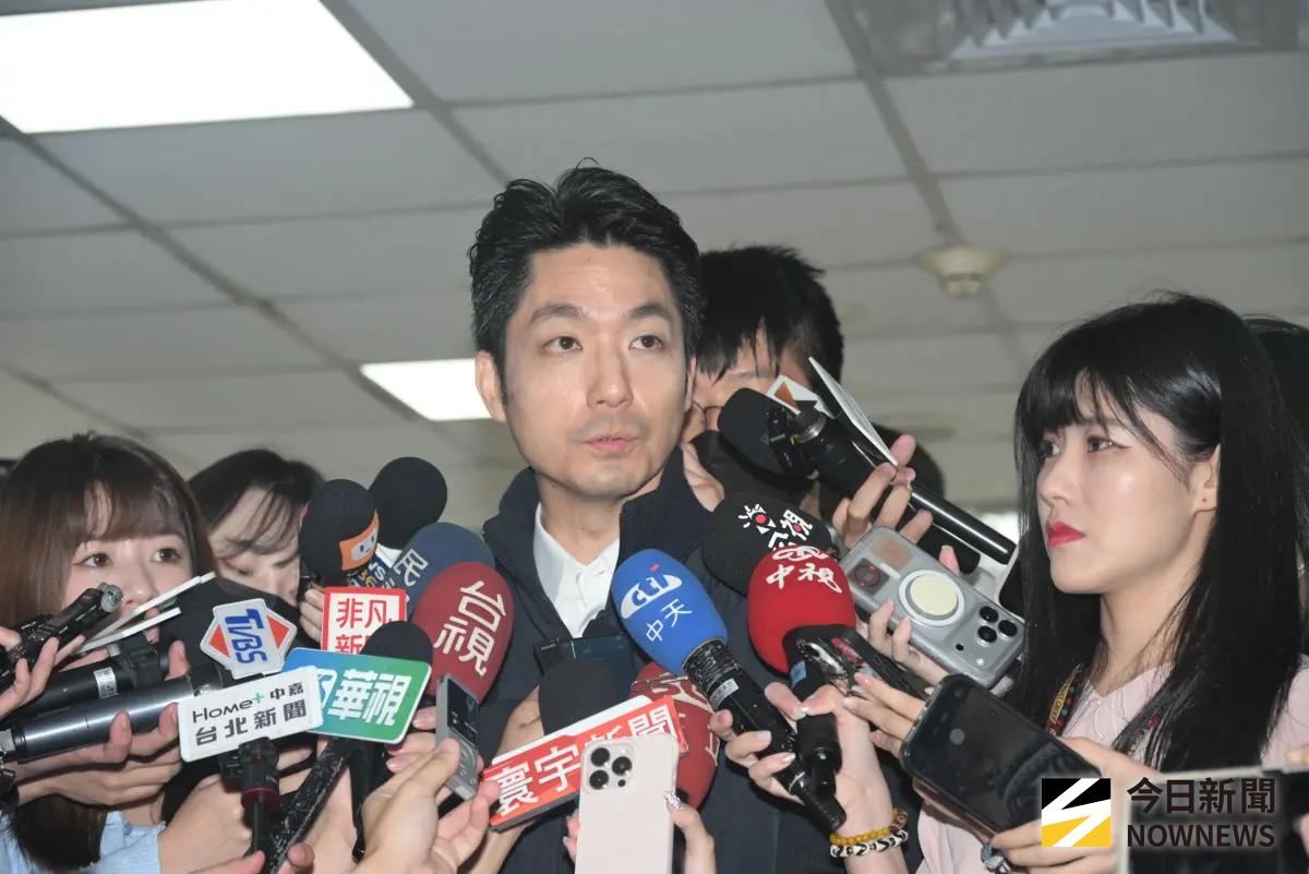 ▲台北市長蔣萬安談台北市長辯論細節。（圖／記者林調遜攝）