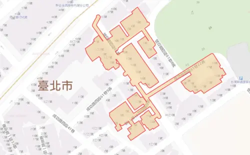 ▲台北市10月8日停水範圍。（圖／自來水公司water.gov.tw）