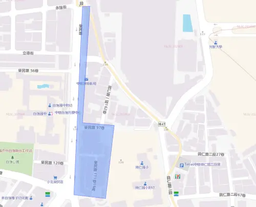 ▲桃園市10月8日停水範圍。（圖／自來水公司water.gov.tw）