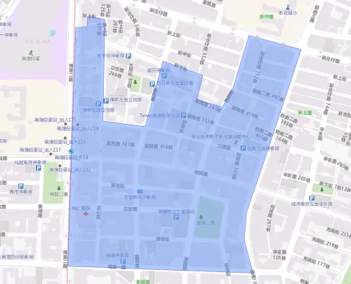 ▲高雄市10月8日停水範圍。（圖／自來水公司water.gov.tw）