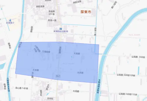 ▲屏東縣10月8日停水範圍。（圖／自來水公司water.gov.tw）