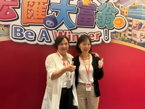 ▲宏匯廣場執行董事柯愫吟（圖左）。（圖／記者鍾怡婷攝）