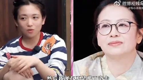 ▲代露娃（左）說自己爹不疼娘不愛。（圖／翻攝自微博）