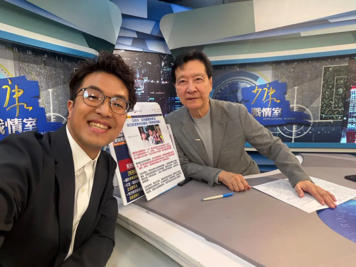 ▲沈伯洋接受趙少康專訪，《少康戰情室》節目預計今（7日）晚8時播出。（圖／翻攝自沈伯洋Threads）