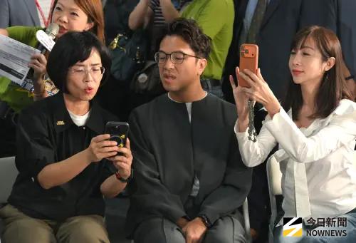 ▲沈伯洋、蘇巧慧出席貓咪博覽會開幕典禮。（圖／記者林調遜攝）