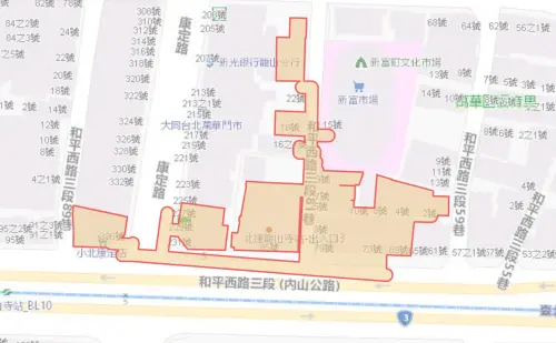 ▲台北市10月9日停水範圍。（圖／自來水公司water.gov.tw）