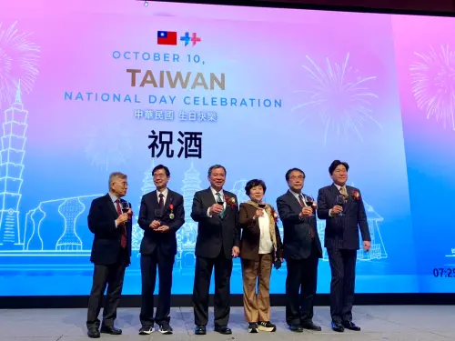 駐韓國代表處慶雙十　黃偉哲攜台南好滋味共賀