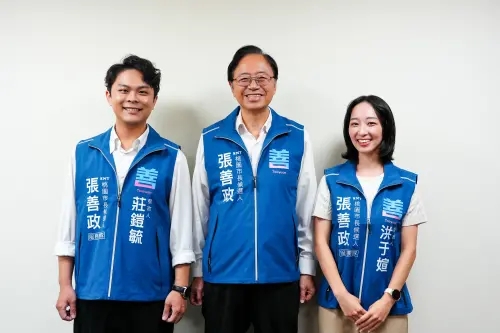 選戰倒數！張善政發言人陣容曝光　前TVBS記者、27歲藍營青年加入