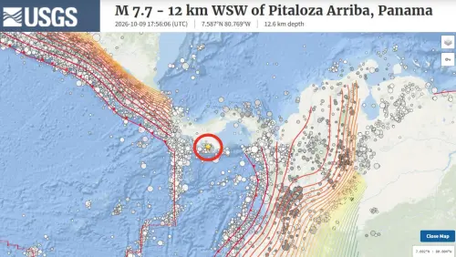 巴拿馬7.7大地震釋177.8顆原子彈！郭鎧紋示警：恐觸動運河2斷層