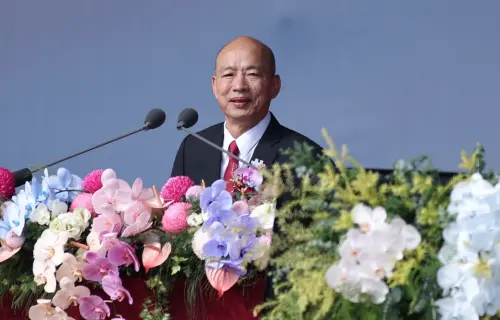 韓國瑜國慶致詞！讚「台灣被世界看見」：國父若穿越一定會驕傲