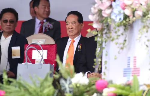 ▲宋楚瑜出席國慶大會。（圖／記者朱永強攝，2026.10.10）