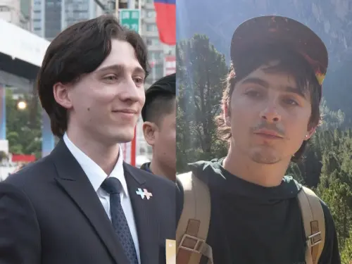 ▲史瓦帝尼籍的孟家安（左）長相神似好萊塢巨星「甜茶」提摩西·夏勒梅（右）。（ 圖／翻攝畫面、擷取自提摩西IG）