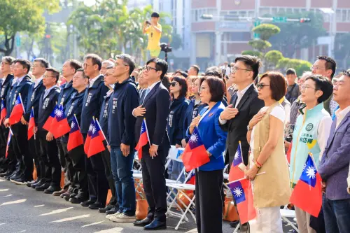 主持任內最後一次國慶升旗　陳其邁：高雄是我們一生懸命的地方