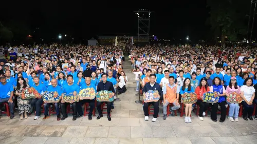 ▲2026左營萬年季大合照。（圖／高市府民政局提供）