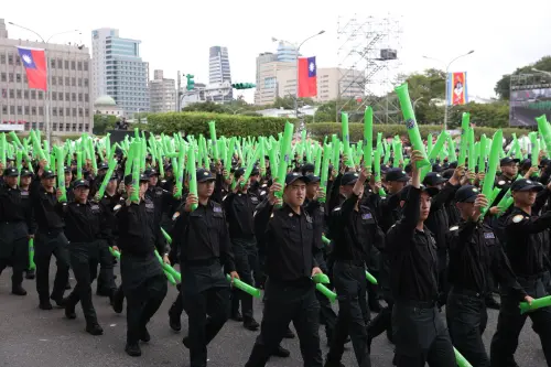▲全新替代役制服在國慶大會上首度亮相。（圖／內政部提供）