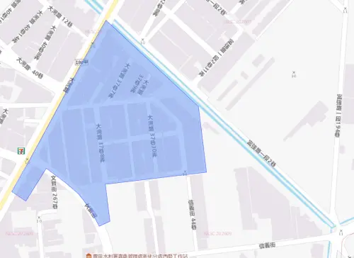▲台南市10月12日停水範圍。（圖／自來水公司water.gov.tw）