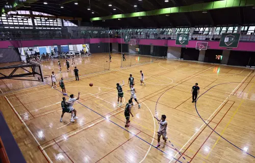▲U19籃球聯盟開箱新場地「台大醫學院體育館」。（圖／U19籃球聯盟提供）