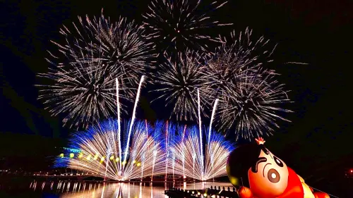 蠟筆小新躺青草湖！新竹秋焰祭連18天　結合煙火、市集、免費接駁