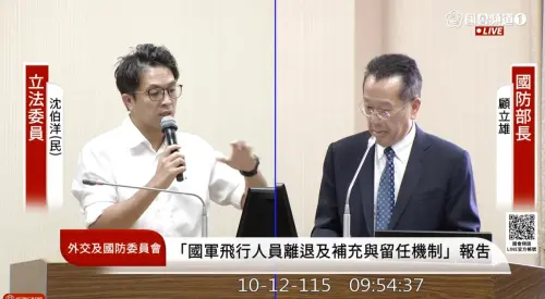沈伯洋提議週一別排委員會！徐巧芯冷回：該上班就好好上班