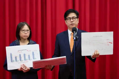 ▲陳其邁親自說明六都的兒虐事件相關數據。（圖／高市府提供）