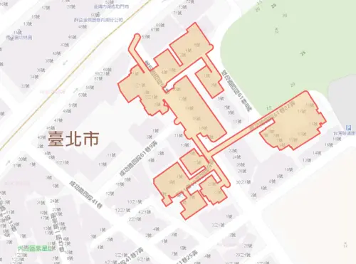 ▲台北市10月13日停水範圍。（圖／自來水公司water.gov.tw）