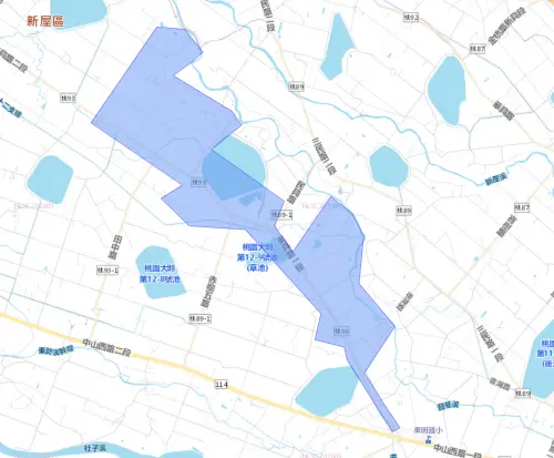 ▲桃園市10月13日停水範圍。（圖／自來水公司water.gov.tw）