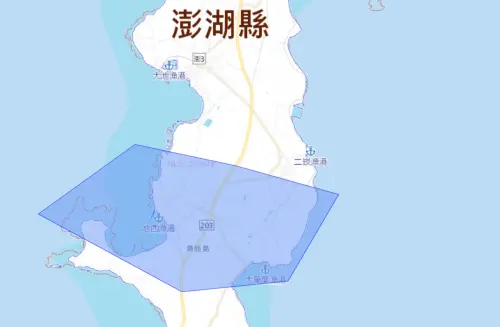 ▲澎湖縣10月13日停水範圍。（圖／自來水公司water.gov.tw）