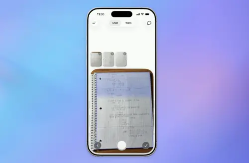 ▲ChatGPT支援透過iPhone相機連續掃描多頁筆記，將手寫講義或課堂內容整理成PDF，再交由AI製作學習重點與測驗題目。（圖／翻攝自OpenAI官網）