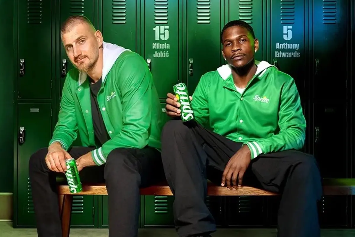 ▲知名飲料品牌雪碧（Sprite）正式宣布，三屆NBA年度最有價值球員（MVP）且曾奪下總冠軍的丹佛金塊隊當家神鋒約基奇（Nikola Jokić），將正式加入雪碧全球籃球運動員陣容，成為全新全球品牌大使。（圖／取自Sprite X）