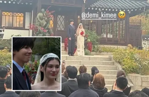 金容智偷偷結婚了！金高銀曬婚照才知道　金汎、李棟旭都到場見證