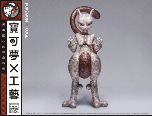 首度來台！《寶可夢×工藝展》預售票開賣　2公尺金屬超夢展現霸氣