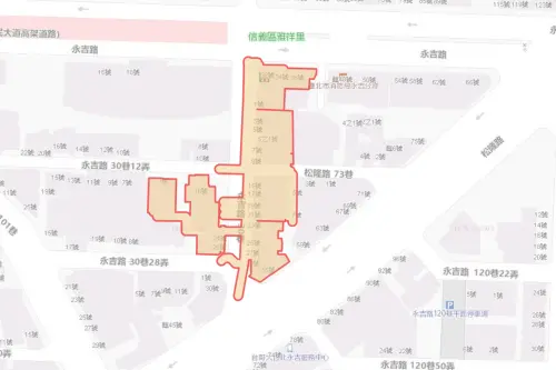 ▲台北市10月14日停水範圍。（圖／自來水公司water.gov.tw）