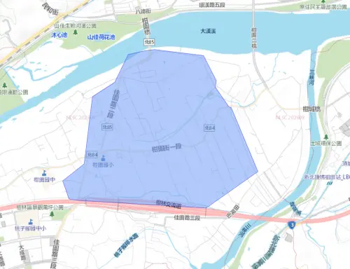 ▲新北市10月14日停水範圍。（圖／自來水公司water.gov.tw）