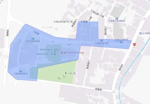 ▲台中市10月14日停水範圍。（圖／自來水公司water.gov.tw）