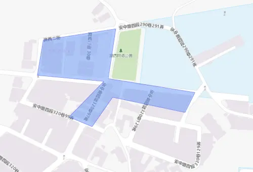▲台南市10月14日停水範圍。（圖／自來水公司water.gov.tw）