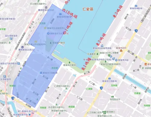 ▲基隆市10月14日停水範圍。（圖／自來水公司water.gov.tw）