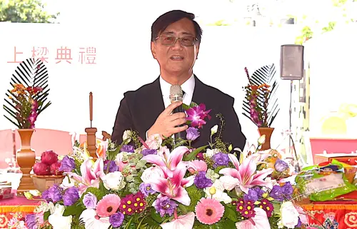 ▲產業園區管理局高屏分局分局長吳淼文致詞。(圖／產業園區管理局提供)